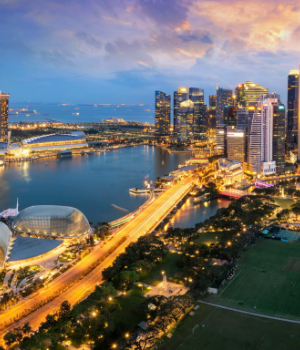 Singapore skyline